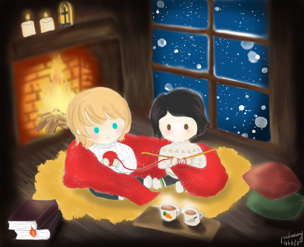 roadmerrysps5's tweet photo. “Keep me warm”🧣☕️
They are finally here! Just made before year end 🥳

♪ I love the winter weather
♪ ‘Cause I got my love to keep me warm

#FF16 #shuate #Jote https://t.co/u7rOOPH9uD