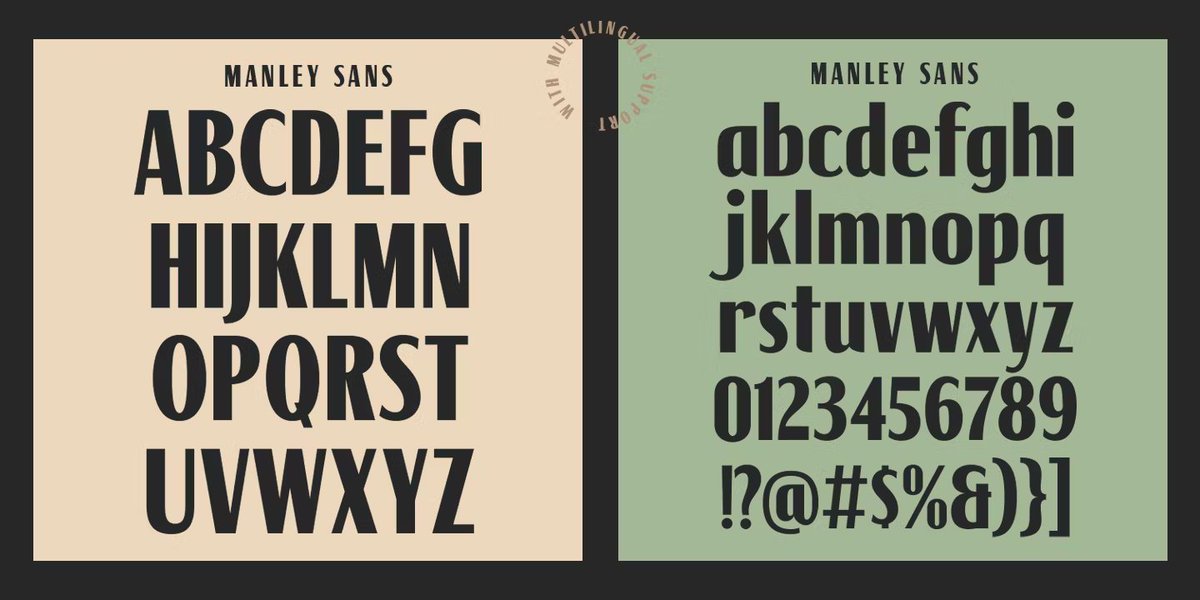 #TypeTuesday designed by Hendry Juanda, Malney is a display font family. This typeface has two styles and was published by Letterhend Studio
