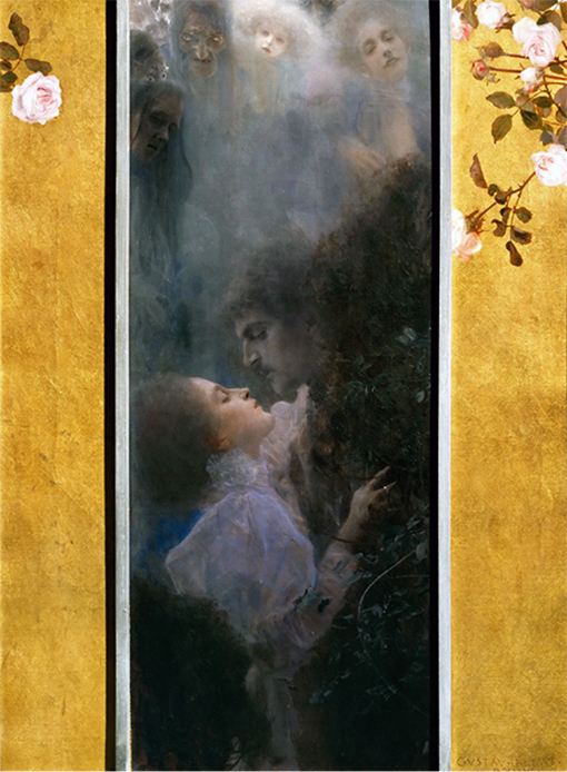 クリムトの作品は社会性と愛、そして陰りを描いた美しくも刹那的な表現