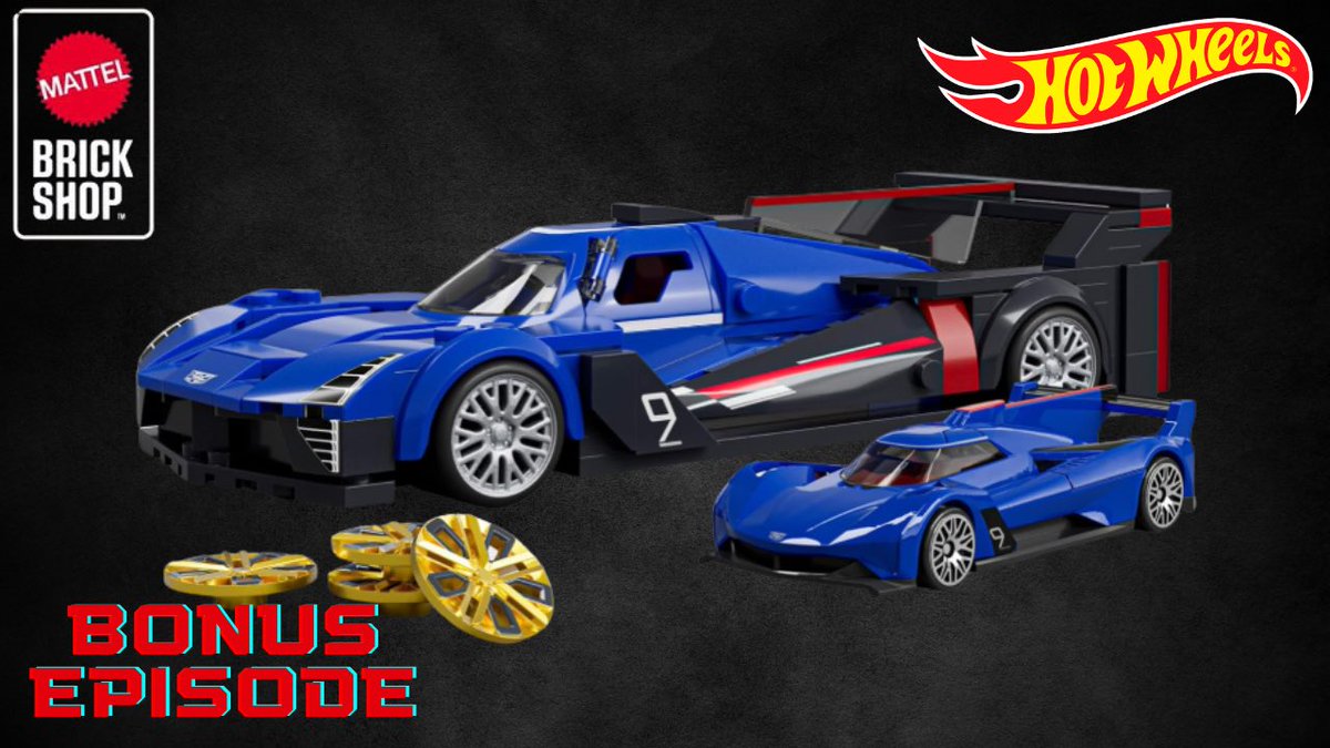 Bonus episode! 

Mattel Brick Shop Hot Wheels Cadillac Project GTP Hypercar JFR89 | ZED Bonus Review
youtu.be/K8Mg4L76AsQ