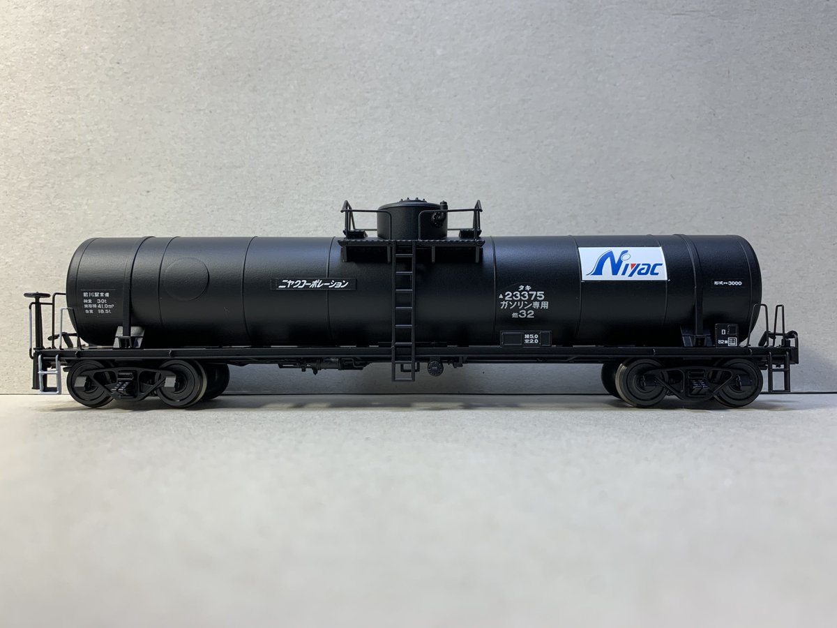 モデルアイコン・タキ3000キット、落成✌︎('ω')✌︎ 今年最後の落成車