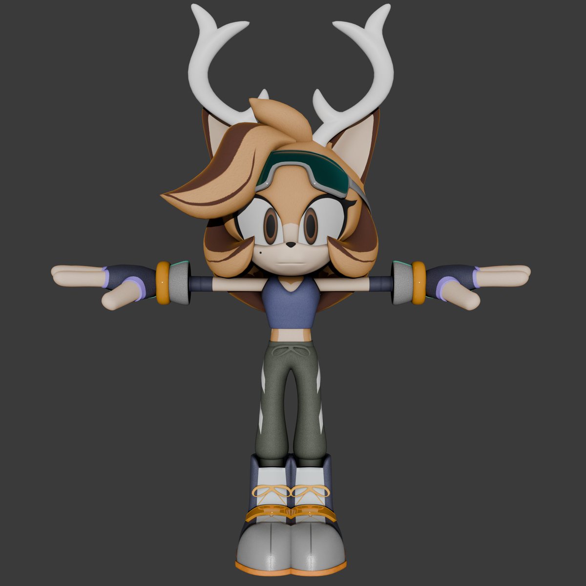 And with that, I'm done with the model and the mod. It's been a great three months, lol. I can finally take a break from this model. Even though it was something simple with no ulterior motive, I did my best with this model and can now consider this work to be my PEAK. 💖