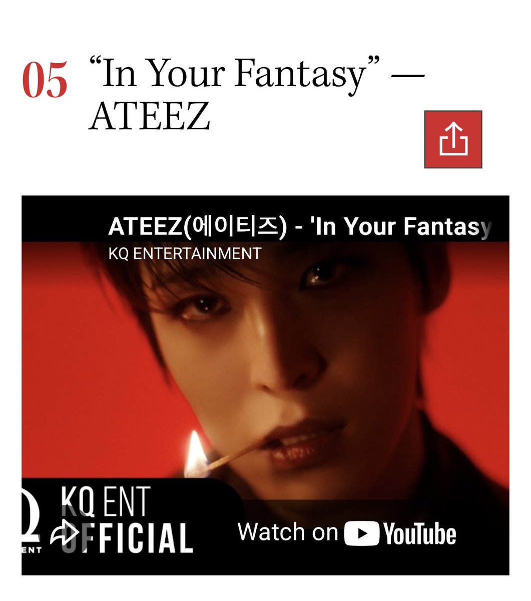 1024updates's tweet photo. 'In Your Fantasy' has been named as one of the 'Best K-pop Songs of 2025' by The Hollywood Reporter

#ATEEZ #에이티즈 @ATEEZofficial https://t.co/8dKSltZOcw