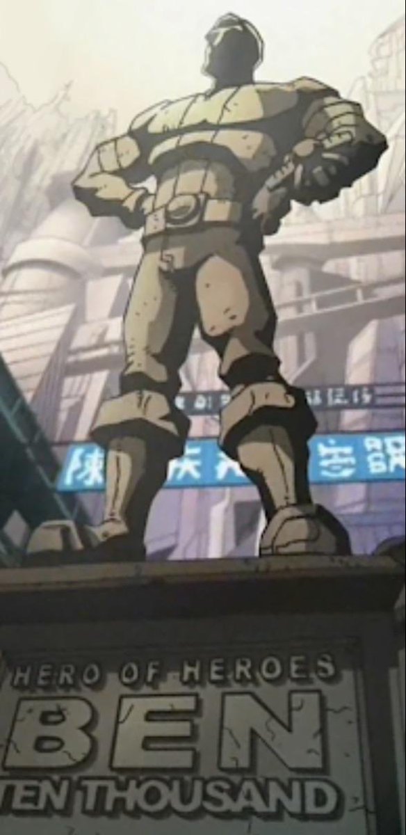 Alex27Dee's tweet image. In the future Ben is known as the Hero of Heros solving crime on a world wide scale multiple times a day. Love Mark but Ben doesn’t play about that hero shit.