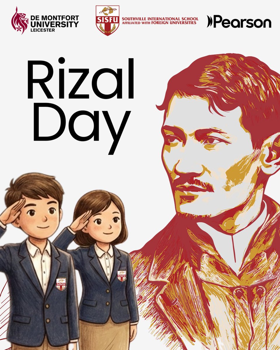 Today we remember Dr. José Rizal, not just as a hero, but as a voice of courage, intellect, and love for the Filipino people. His words and sacrifice continue to remind us that true love for country begins with integrity and compassion. 🇵🇭