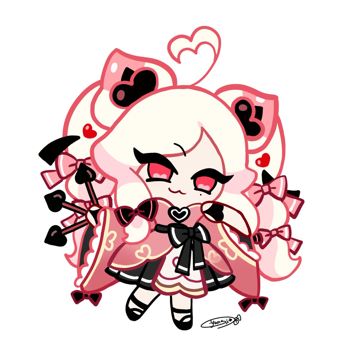 Muurumu_'s tweet photo. #cookierun #쿠키런 #whitepeachcookie 
백도 발렌타인 스킨 https://t.co/U5U1a5Vmtv