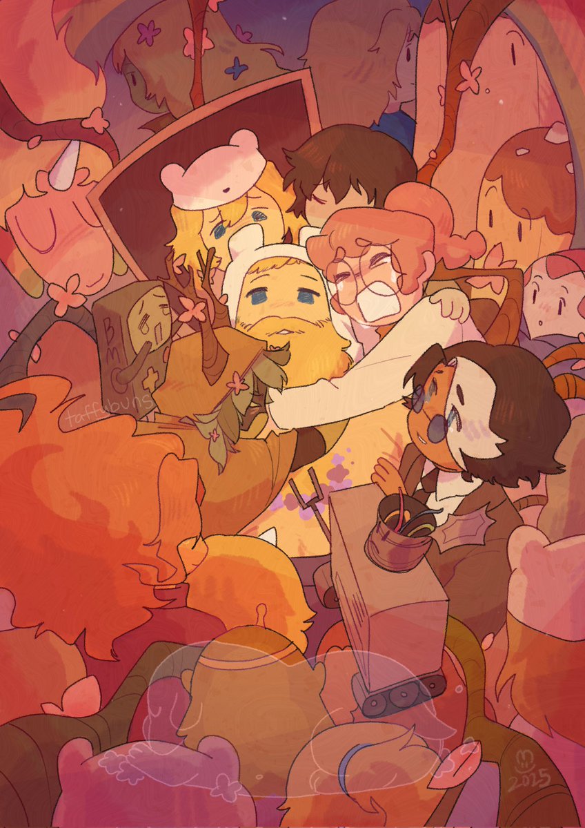 taffybuns's tweet image. #adventuretime #fionnaandcake 
we love you!