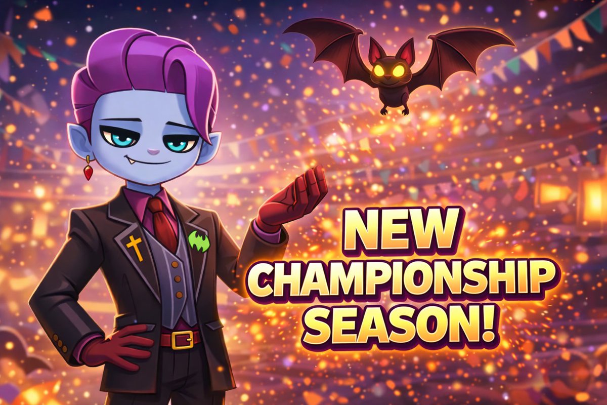 🏆 A new Super Villain Championship season has begun! 🏆

A fresh wave of intense battles starts now.

Climb the rankings
and claim generous rewards this season.
The arena is ready.
Who will rise to the top?

🔥Jump in now! 🔥

#Villains #Immutable #Marblex