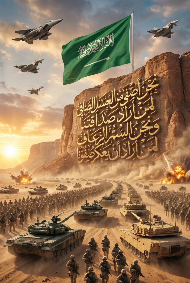 <a href="/KSA24/">موجز الأخبار 🇸🇦</a> نحن أصفى من العسل الصافي لمن أراد صداقتنا..ونحن السُّم الزعاف لمن أراد أن يعكر صفونا". 🇸🇦💚