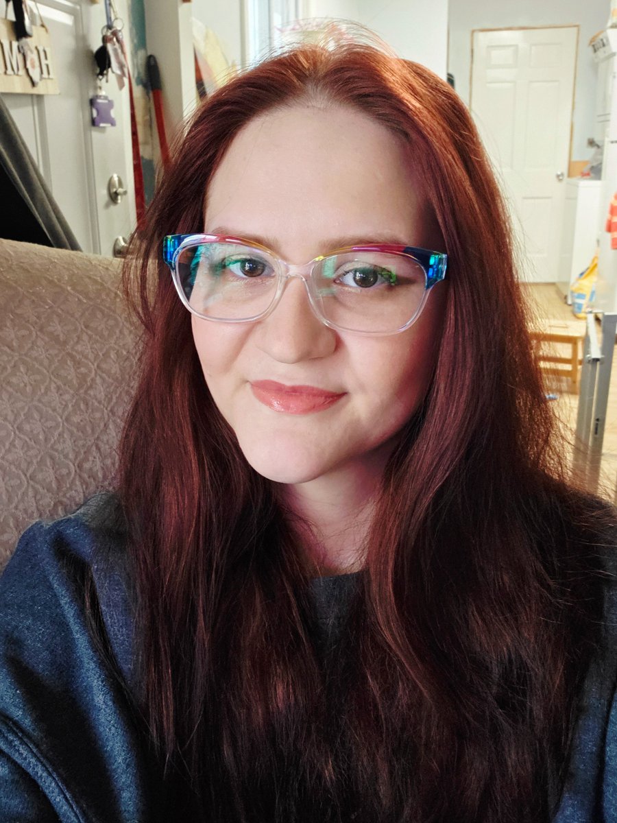 astrobard's tweet image. Also, I dyed my hair red!