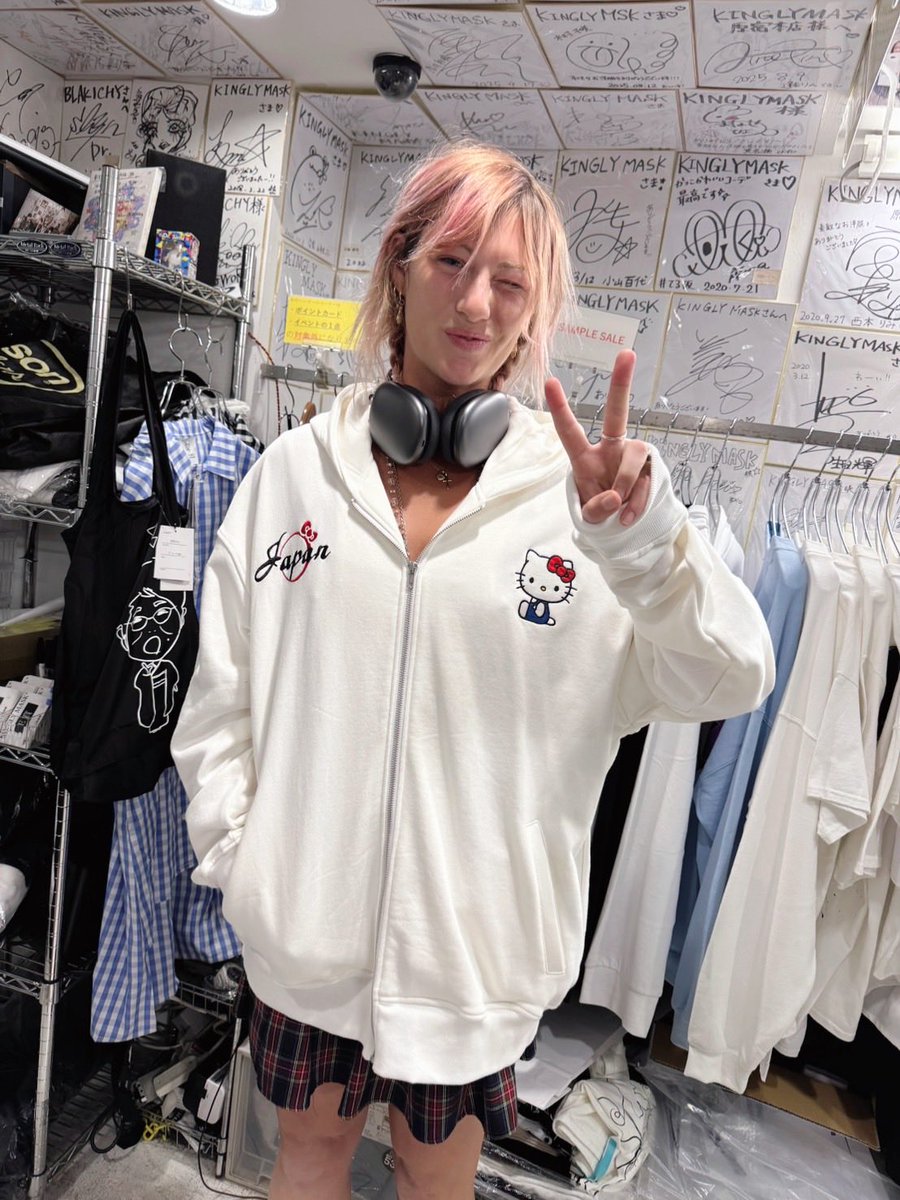 HUNTING SNAP 原宿キングリーマスク お客様 ハワイからのお客様