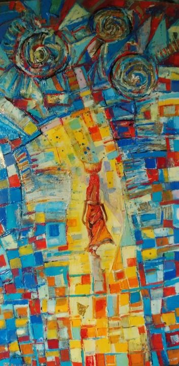 ArjunSindhav's tweet photo. Art of the Day! "Tribal Women". Buy at: https://t.co/owsno68ApW https://t.co/0aHeqtqp7c