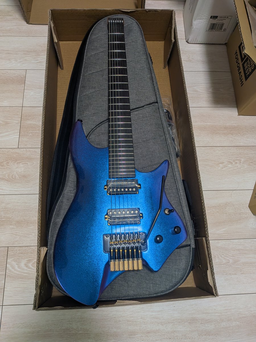 新品 Futra FZH-500T ヘッドレス ステンレスフレット エボニー指板 新品 Futra FZH-500T ヘッドレス ステンレスフレット エボニー指板