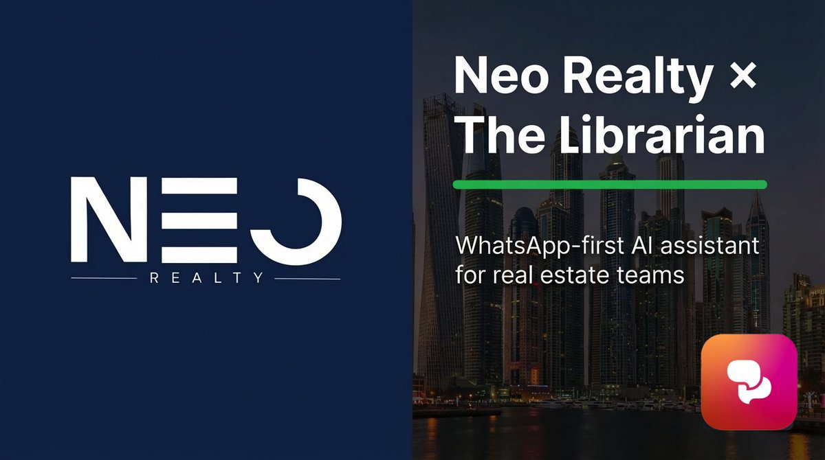 🎇 Ending the year with a bang! Thrilled to welcome <a href="/neorealtydubai/">Neo Realty Dubai</a> as our first anchor 𝐑𝐞𝐚𝐥 𝐄𝐬𝐭𝐚𝐭𝐞 𝐜𝐥𝐢𝐞𝐧𝐭 𝐢𝐧 𝐃𝐮𝐛𝐚𝐢. We're excited to work with them, especially the CEO, Tshepo, a true AI enthusiast who has been a PRO user for months and is now rolling it