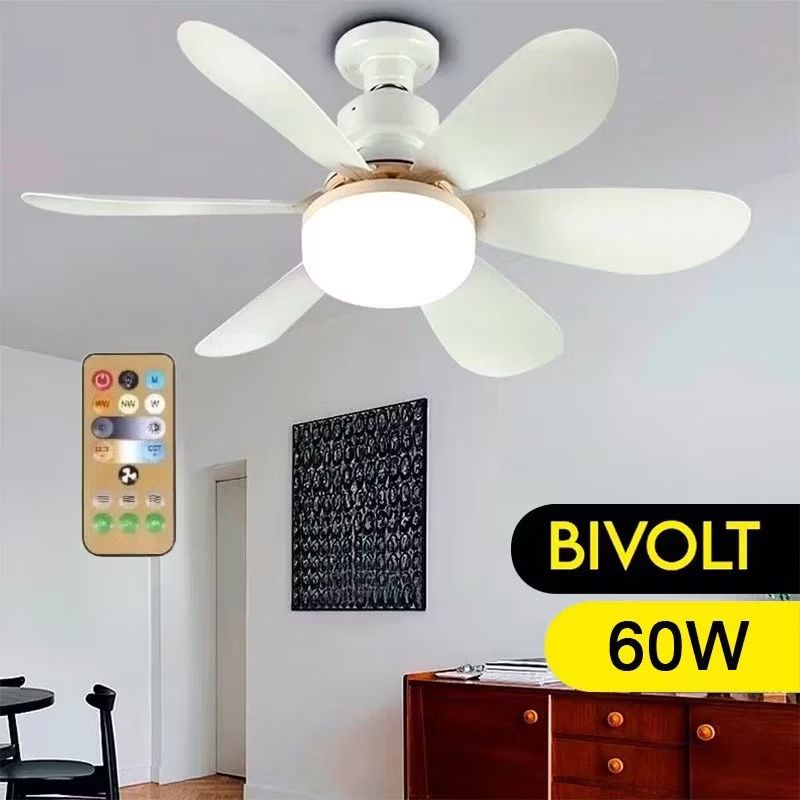 Jorgeanecostaa's tweet photo. Dê uma olhada em Ventilador de Teto com Lampada LED Integrada Bocal E27 6 Pétalas 60w 3 Velocidades C Controle Remoto por R$65,99. Compre na Shopee agora! https://t.co/oBKdHTbsX3 https://t.co/1smYA5E10k