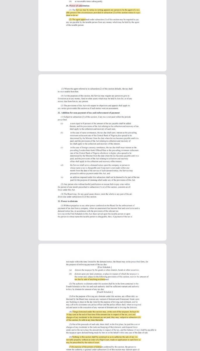 CLARIFICATION ON SEIZURE OF PROPERTY OR AUTOMATIC BANK ACOUNT DEDUCTION WITHOUT A COURT ORDER

Having read the “headline”, I knew something was wrong because it is quite unusual for Taiwo to respond or issue a clarification memo in such a manner, despite the sustained pressure he