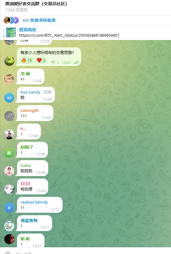 有多少人想听听我明年的交易思路？

我看了很多人的预测，与我而言交易和投资都是系统性的。

不是几句明年放水、中期选举要拉盘这种简单的依据。

我的资产配置也是多元化的，大饼、黄金、美股（个股不大会），以及什么条件下的对冲机制。