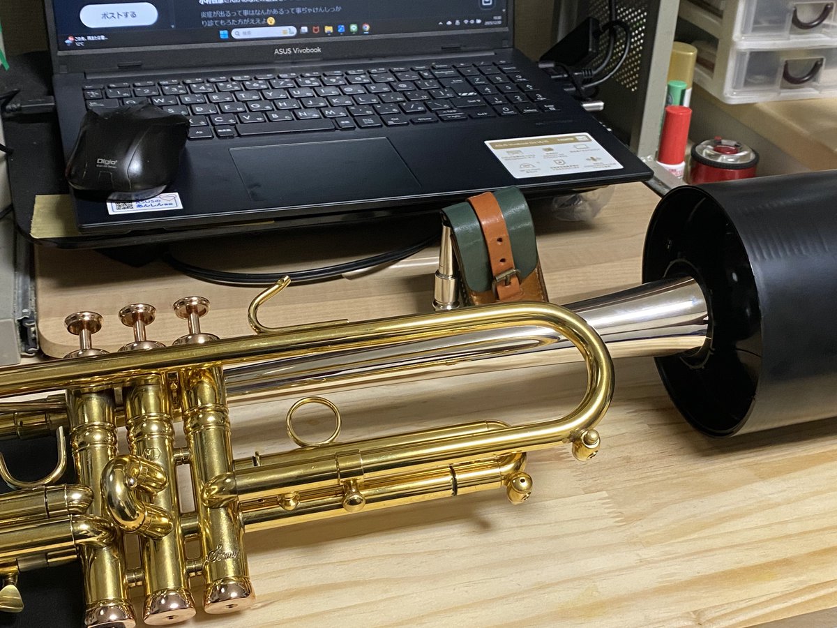 ノブさん【美品・使用僅か】BrassGear ブラスギア ホームミュート ノブさん【美品・使用僅か】BrassGear ブラスギア ホームミュート