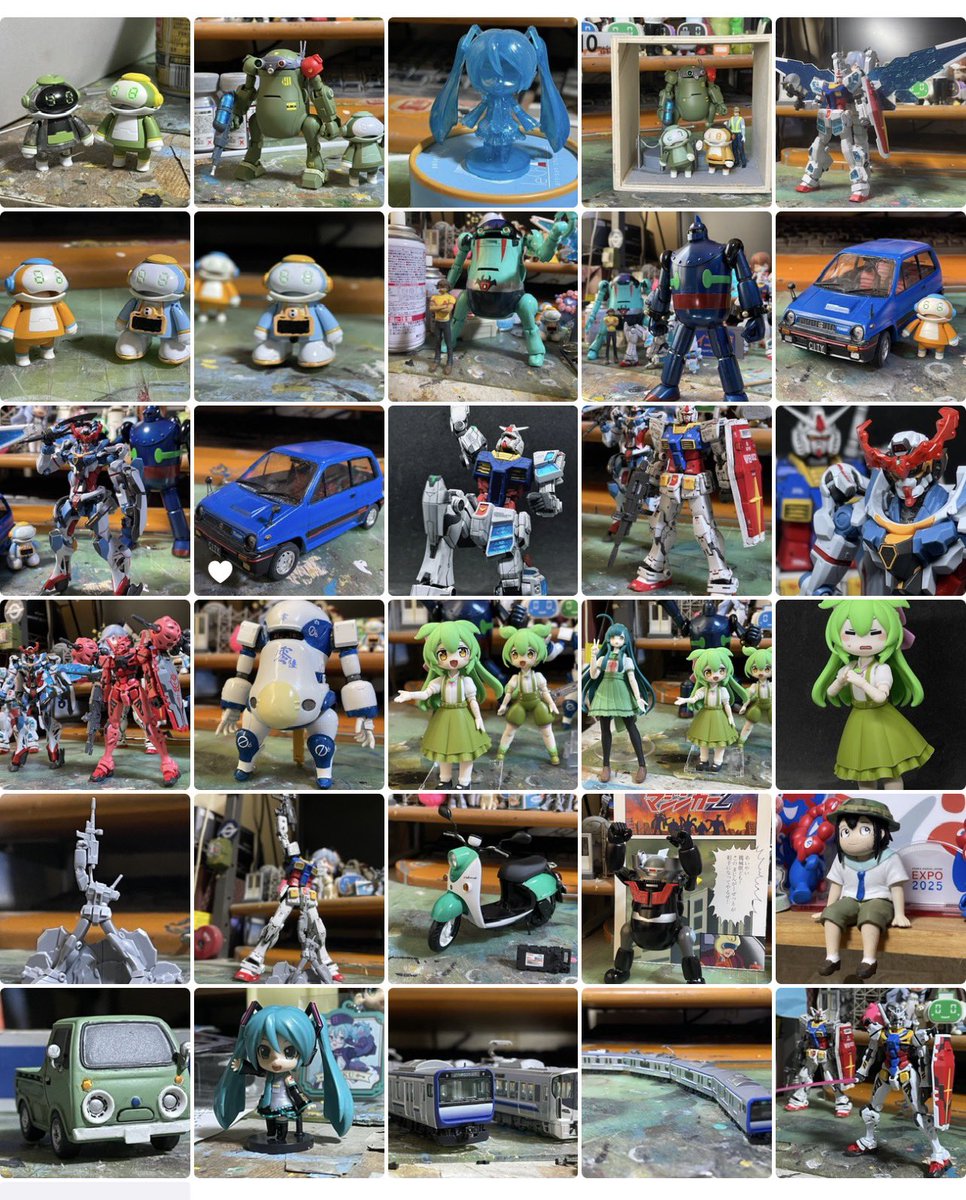 今年作った模型晒そうぜ #今年作ったプラモ晒そうぜ GQuuuuuuXの関係か