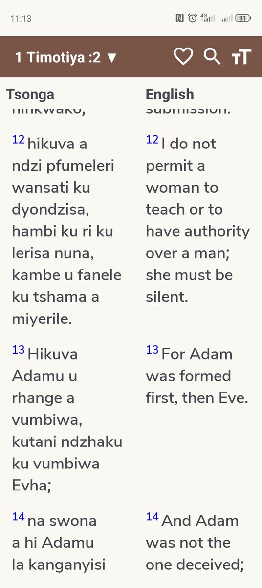 <a href="/LeratoPillayZA/">Lerato Pillay 🇿🇦💎🇿🇦</a> A female pastor 
1 Timothy 2 ves 12