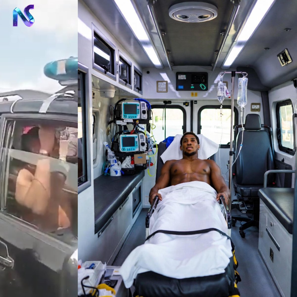 Fixed,  Anthony Joshua safe.