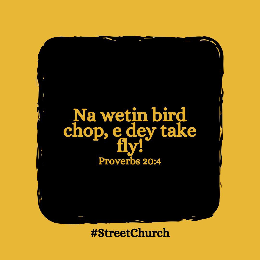 streetchurchh's tweet photo. New year go soon start &amp; na from now u suppose don dey put in d work so when end of year come, u go fit relax &amp; enjoy

But if u use d start of d year to play, no dey shocked when year end &amp; u no see anything 4 ur hand. So put in the work now. &amp; God go crown ur effort with success https://t.co/67DzAOVi4J