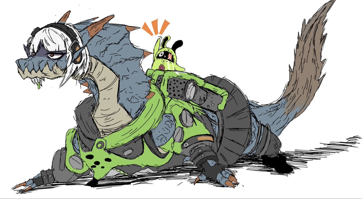 sangeki0822's tweet image. #今年も残りわずかなので

今年描いた
ゼンゼロ✖️モンハン　　　(1/3)