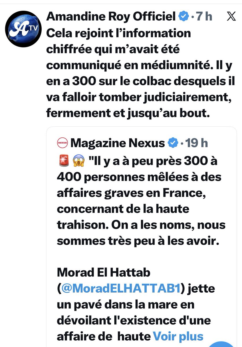 GrandSachoir's tweet image. On sait maintenant pourquoi Amandine Roy raconte tellement de Qonneries. Elle reçoit ses infos en médiumnité CHIFREES ! C’est sûrement le déchiffrage qui déconne 😁 #Qanon