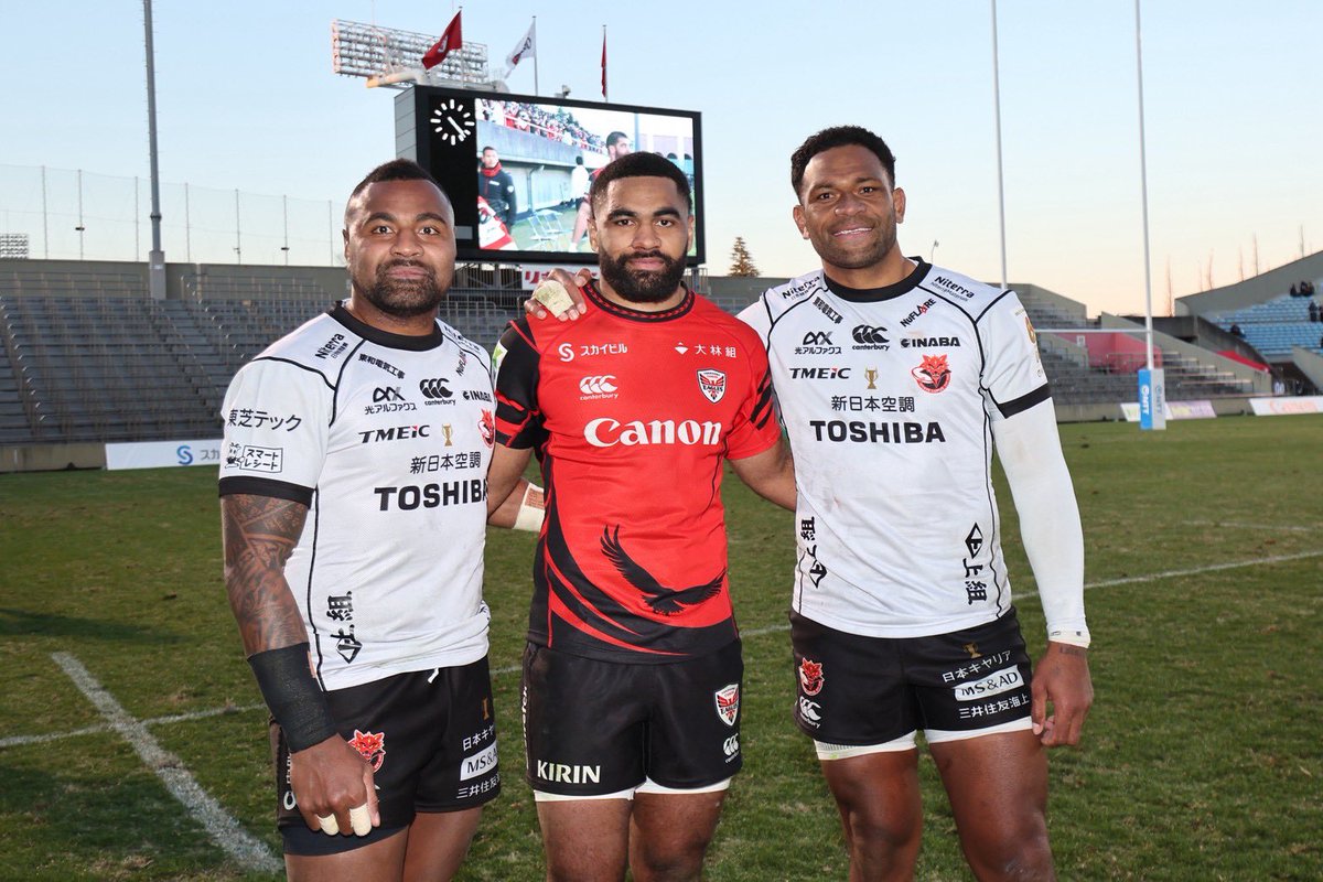 横浜キヤノンイーグルス！