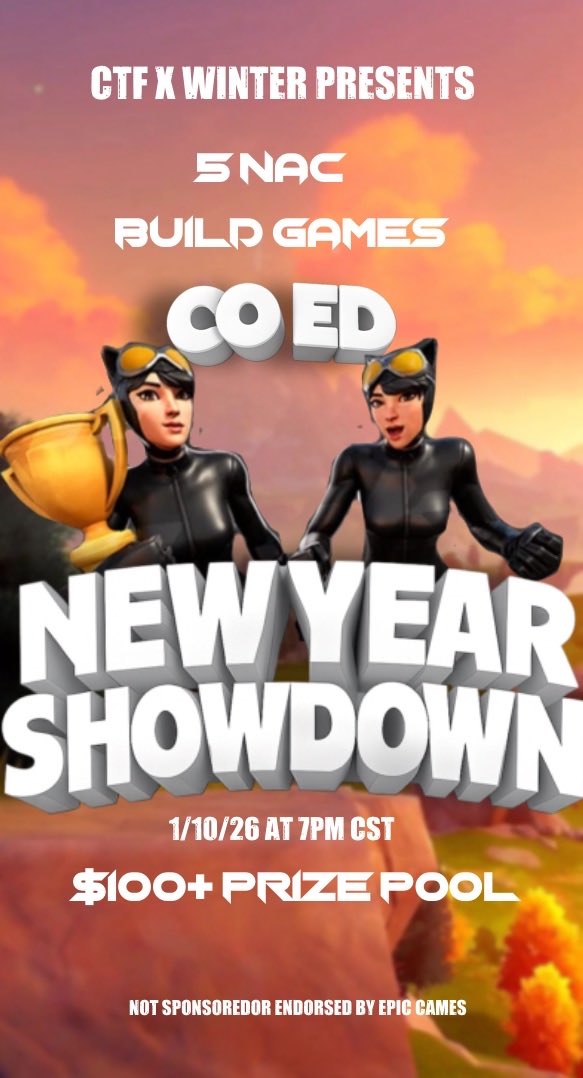 Discord link in comments $200+ prize pool! 

Like &amp; Retweet for a spot <a href="/CrownTheFuture9/">Crown The Future</a> 

Comment your coed duo 🩷