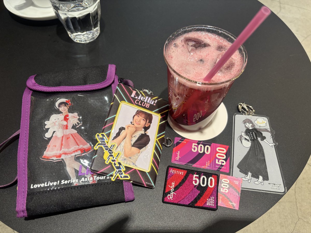 きな子…のんちゃん… Festive500完走で貰えるワッペン＆ステッカーだよ…