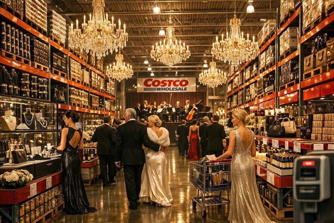 Cómo extraño aquellos tiempos en los que Costco era un club reservado para la élite ilustrada del país. 

Caminábamos entre anaqueles al compás de Bach, Händel o Mozart, degustando caviar beluga y champagne brut Goût de Diamant.