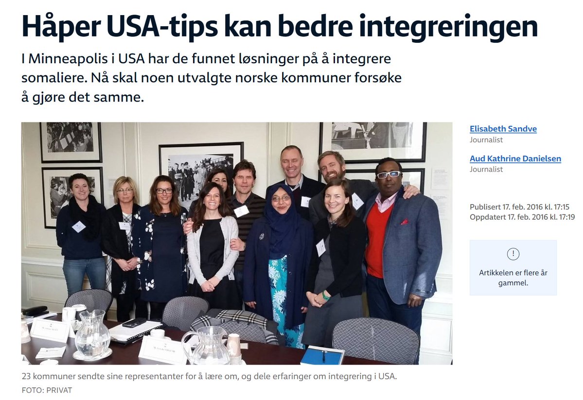 Blir stadig imponert over statskanalens evne til å plukke ut framtidens vinnersaker. Denne er fra 2016. Et riktig lovende prosjekt. Blir god kommuneøkonomi av slikt.