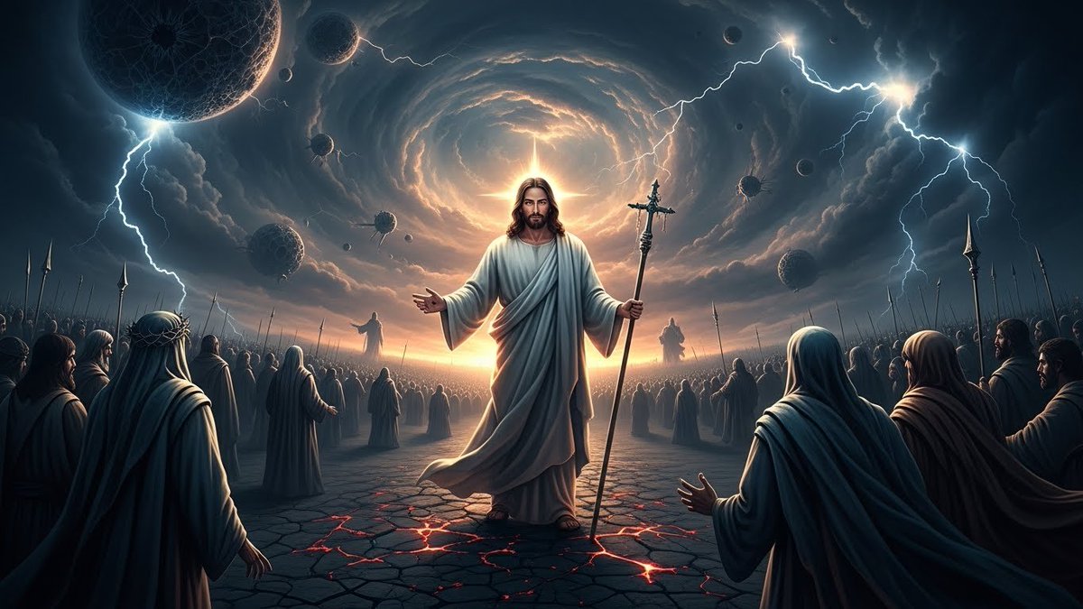 JesusChrist2032's tweet image. It is the last hour! Just as you heard that the antichrist is coming, many have already appeared. Stay alert, keep my commandments, and remain in my love. I am coming soon with great power and glory!
 #TheLastHour #Faithful