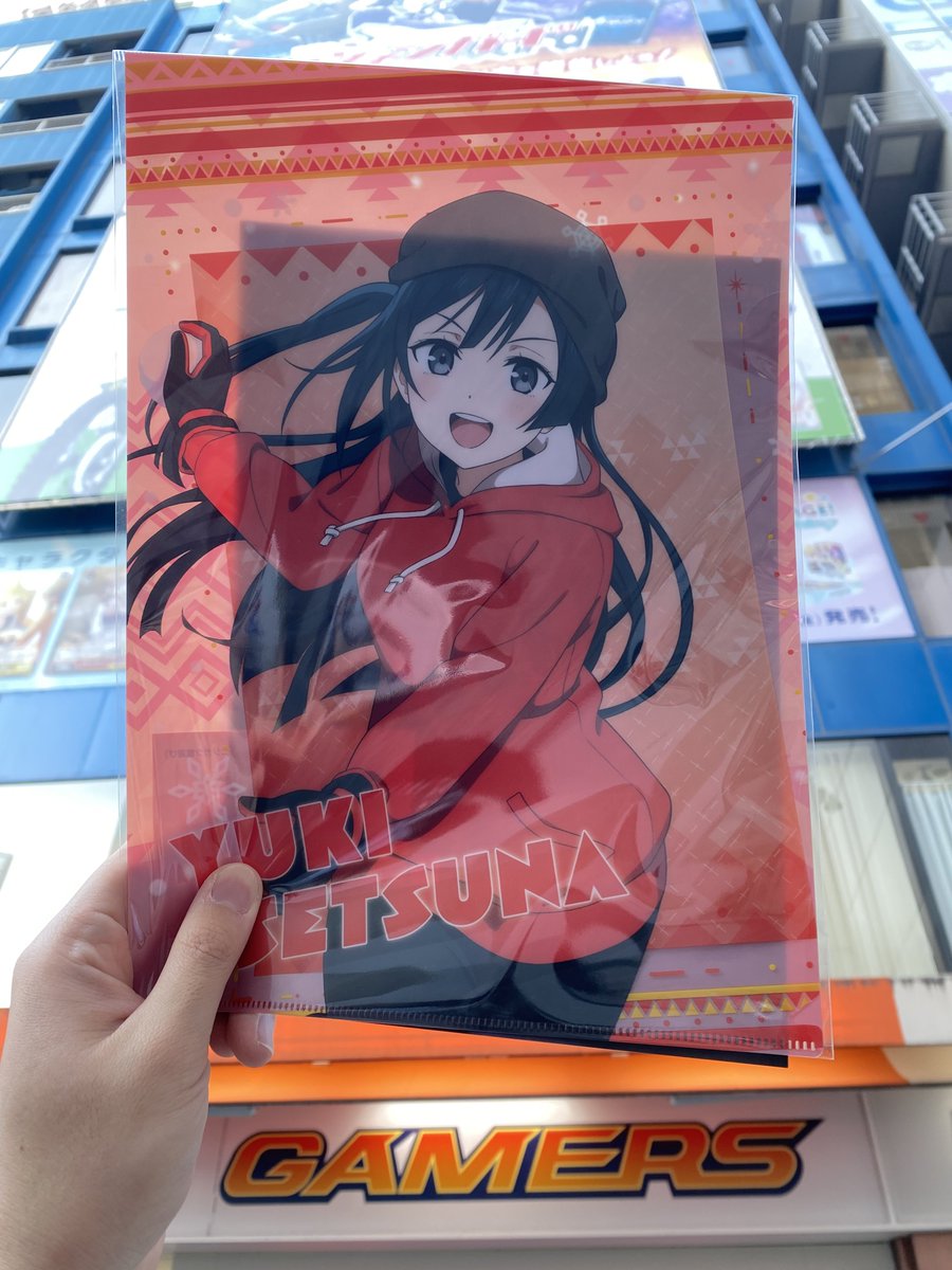 2025年ラスト秋葉原でした！ 新発売の優木せつ菜クリアファイルだけ