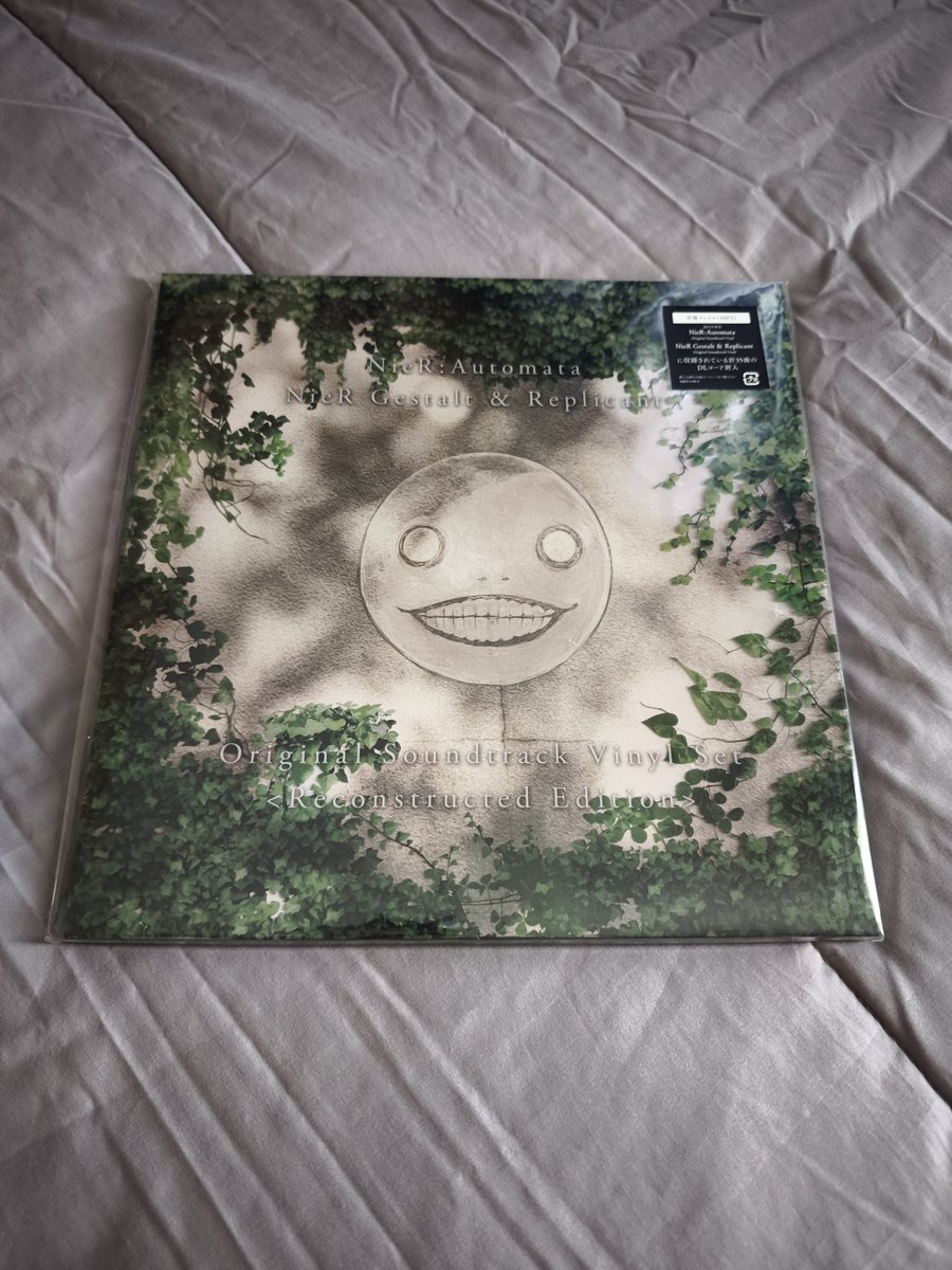 JoeCapri's tweet photo. NieR:Automata
NieR Gestalt &amp; Replicant
Translucent Clear Vinyl Set 
< Reconstructed Edition > https://t.co/2UJoe4vTcd