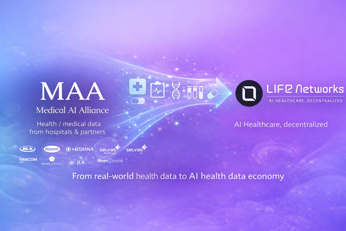 🧬 This is how LIFE Networks began – as the core data rails powering MAA, Korea’s largest medical AI alliance.

📰 In our early days, listed healthcare and AI leaders joined forces to fix fragmented data and built what media called “the nation’s biggest medical data platform” –