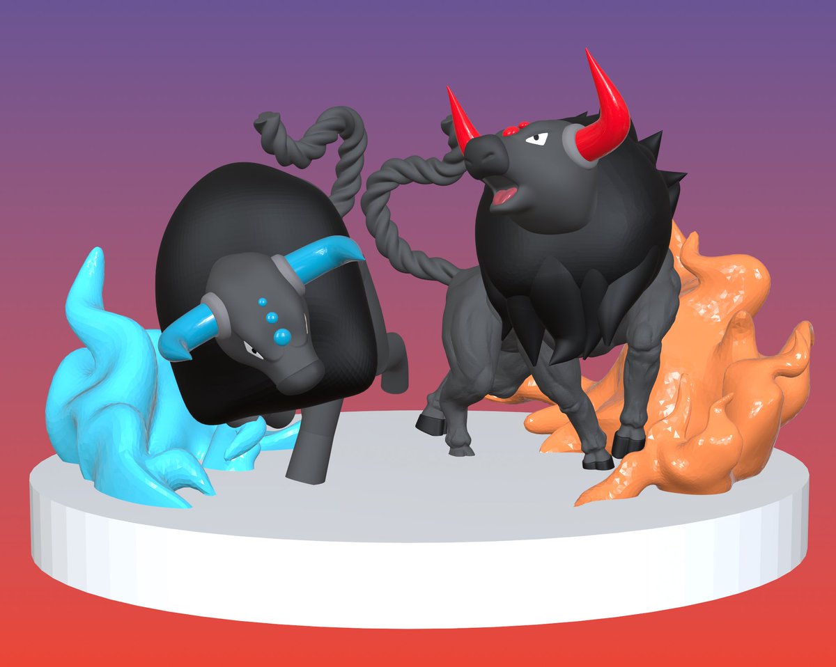 【ケンタロスフィギュア制作裏話】
本当はウォーターケンタロスもセットで作ってお渡ししようとしたけれど、忙しくてできなかった無念！