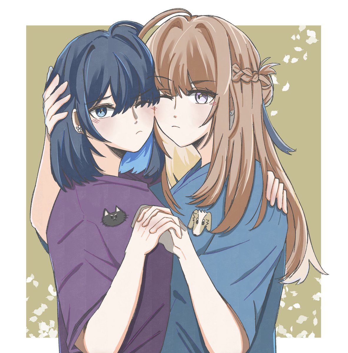 to end the year let’s redraw the first ever senyagi art ever posted on this account 🥳 it’s been such a fun half year immersing myself in shuukura