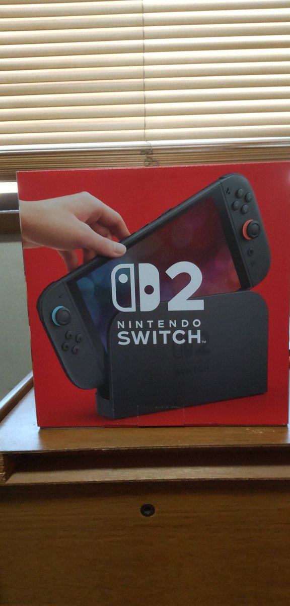 ‪❤︎‬‪つともん‪‪❤︎‬（感謝） NintendoSwitch2 ついに手に入れた^_^ 買ってきてくれた妹に感謝！