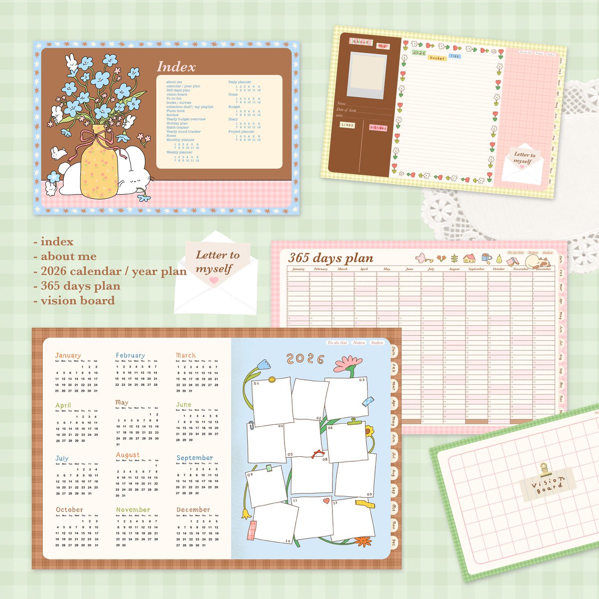 butterclub_th's tweet photo. 🌷 290 บาท
🍋 156 pages 
🍒 167 mini sticker / 18 mini memo
🧈 hyperlink tab
🧤 รายละเอียดเพิ่มเติม+สั่งซื้อได้ทาง https://t.co/dz95AvH00c  / ถ้าลง fahfahsworld แล้วจะรีบอัพเดตนะคะ🙏🏻🤍 https://t.co/Q4lMC2TXrY