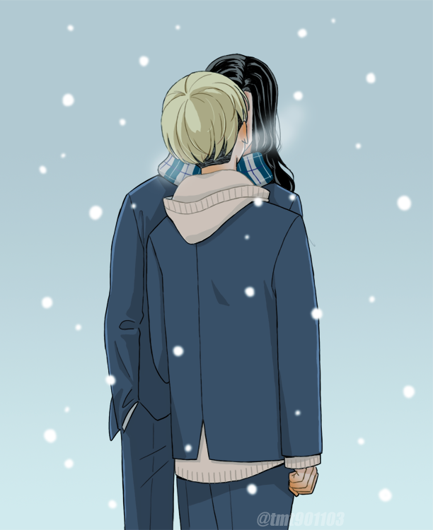 描き納めばじふゆ　良いお年をお迎えください