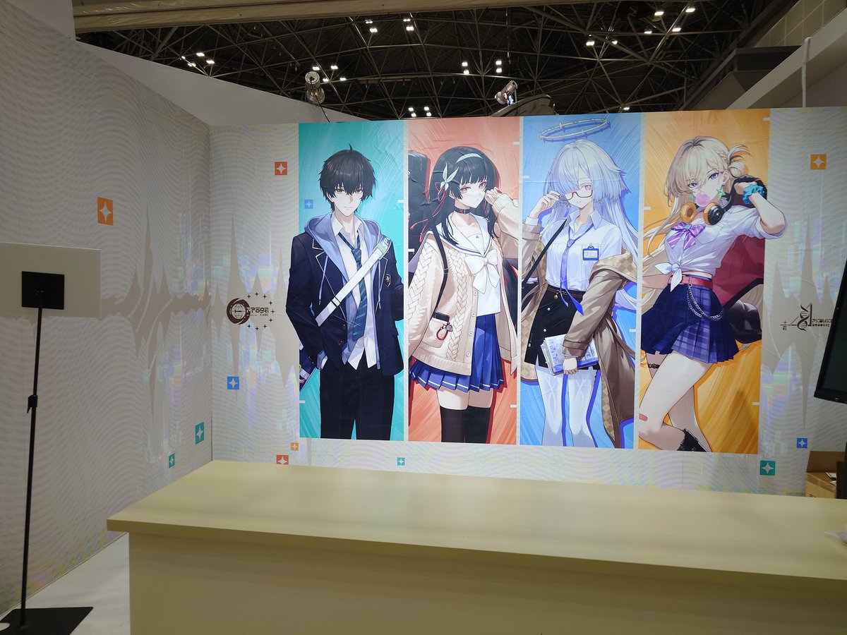 MINTIA942166's tweet photo. コミケの鳴潮ブースに行ってきた！ https://t.co/N7aJ3i1udT