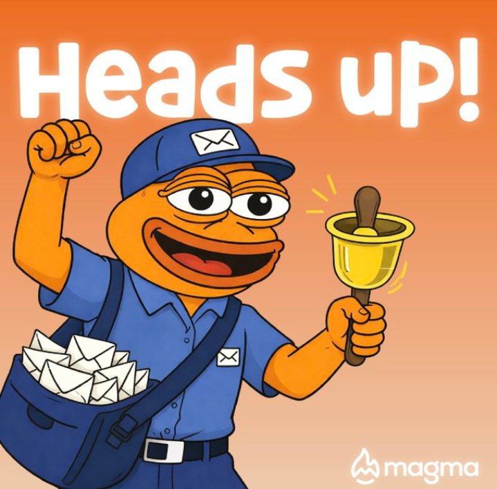 1Papzi's tweet photo. #PointFrenzyWeek is entering its final phase.
๐ธ Snapshot confirmed.
If youโve been active, just double-check your setup.
Smooth moves win.
@Magma_Finance https://t.co/ieN19ZRw3g