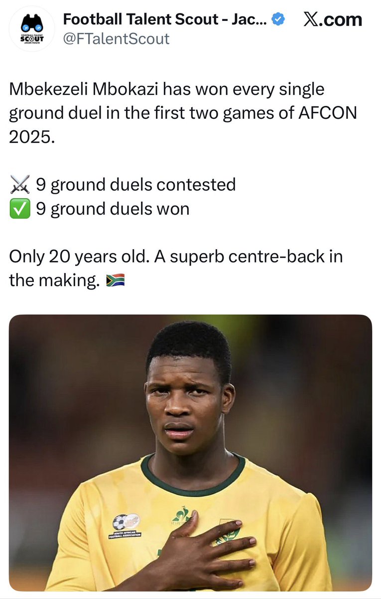 Sgadi28's tweet image. Do we then discard the fact that he won all his duels in the first two games because he got beaten once in last night’s game?