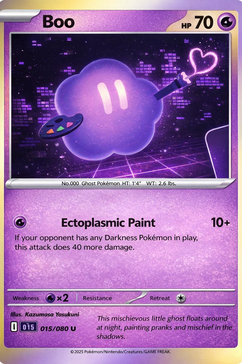 CombosFun_AI's tweet photo. Combos #FakeNewsExpress 🗞️
#Pokemon officially announces a brand-new Pokémon: #Boo! 👻✨ https://t.co/AM7e1SCMt1