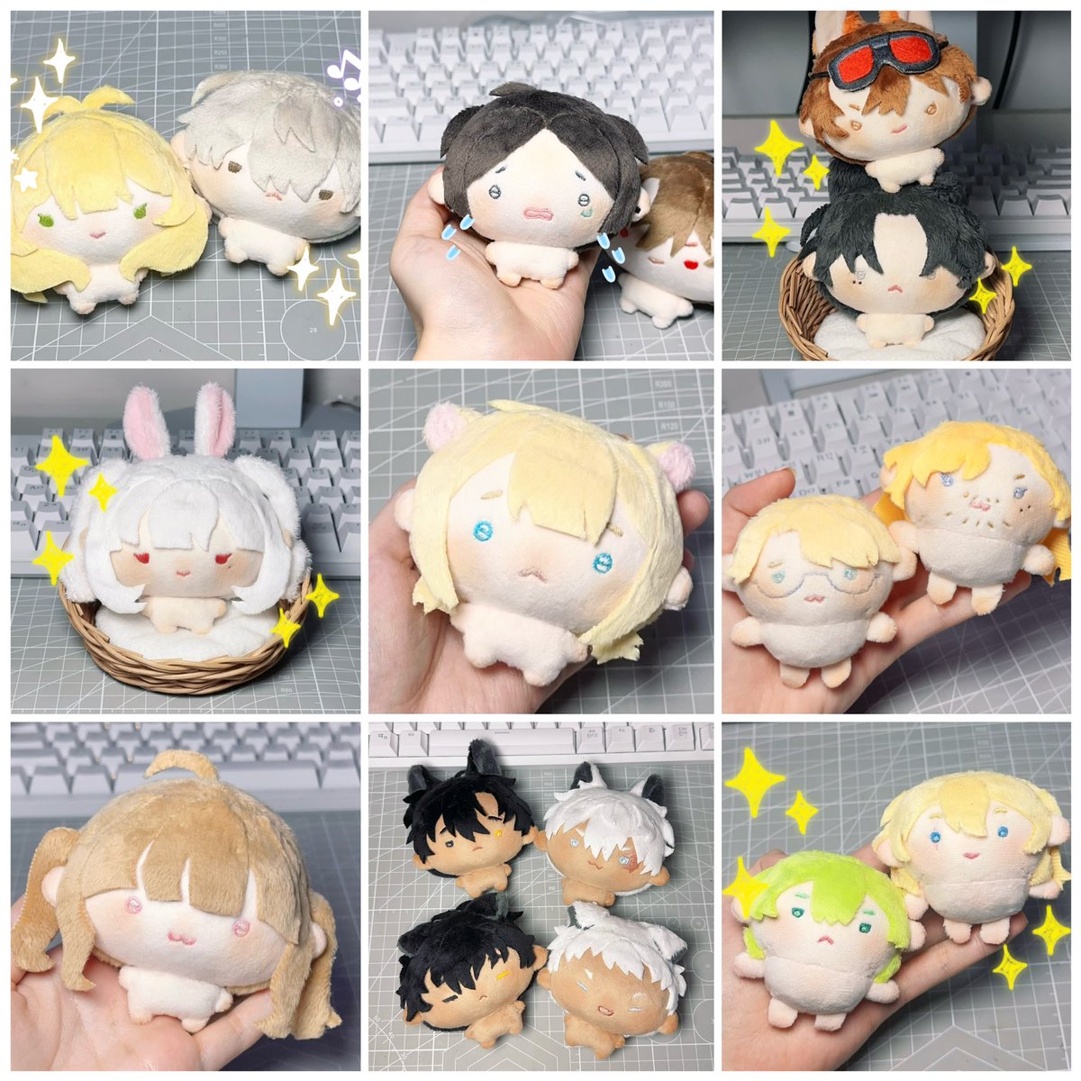 #연성교환 #맞커미션 #수제솜인형

수제작 인형 연성교환입니다!!

상시 모집하고있습니다🥰 재정비하며 못찾아간 폼이 있으므로 폼 다시 넣어주셔도 너무 좋습니다! 

재연교도 대환영입니다💕!!

공지: posty.pe/5g054t 
폼: naver.me/G9p5a2WS