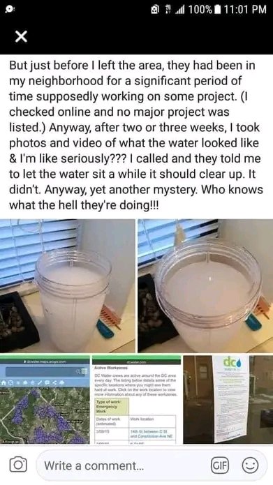 msrlw's tweet photo. Feb 2015 is when I first realized they were tampering with the water! I later challenged "Environmentalists of Integrity" to test the water! Which resulted in a multi-million $ lawsuit! For DC.

#TargetedIndividuals have been trying to warn about various threats. For some time. https://t.co/iW1pixIlIE