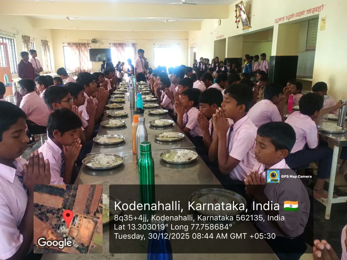 Igrs04's tweet photo. Breakfast at IGRS BYRAPURA 04 DEVANAHALLI TQ BANGALORE RURAL DISTRICT  #SocialAudit_SWDMeals #SocialWelfare_Karnataka https://t.co/38CP6Rgjz3