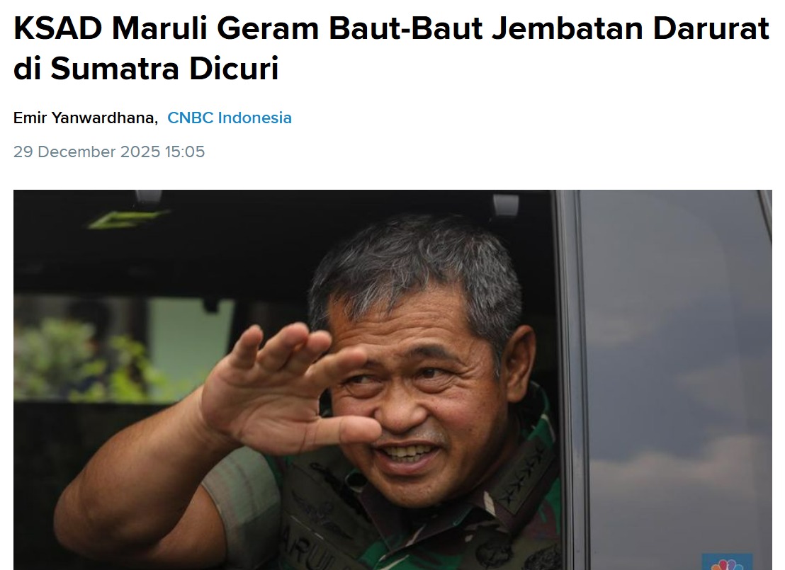 Sepakat, jembatan darurat yang didirikan Kerja TNI Kita lebih dari hanya tumpukan kayu. Itu adalah simbol penghubung antara keputusasaan dengan bantuan, antara isolasi dengan optimisme.
Pengabdian Tanpa Batas